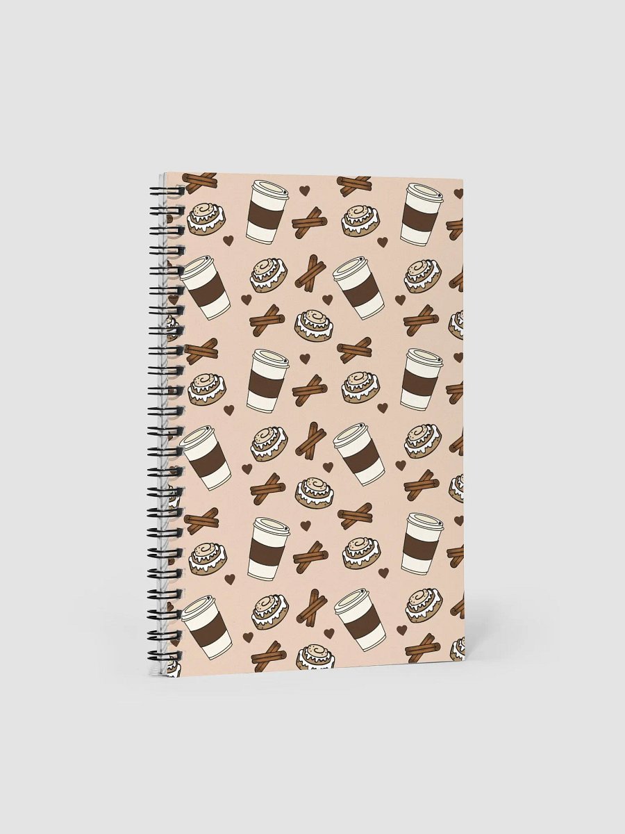 Caffeine & Sweet Treats Spiral Notebook product image (4)