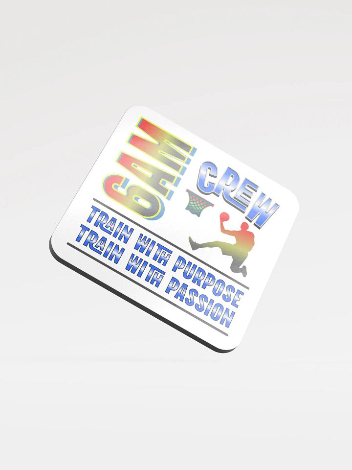 6AM Crew Train With Purpose Train With Passion Basketball Coaster Set product image (2)