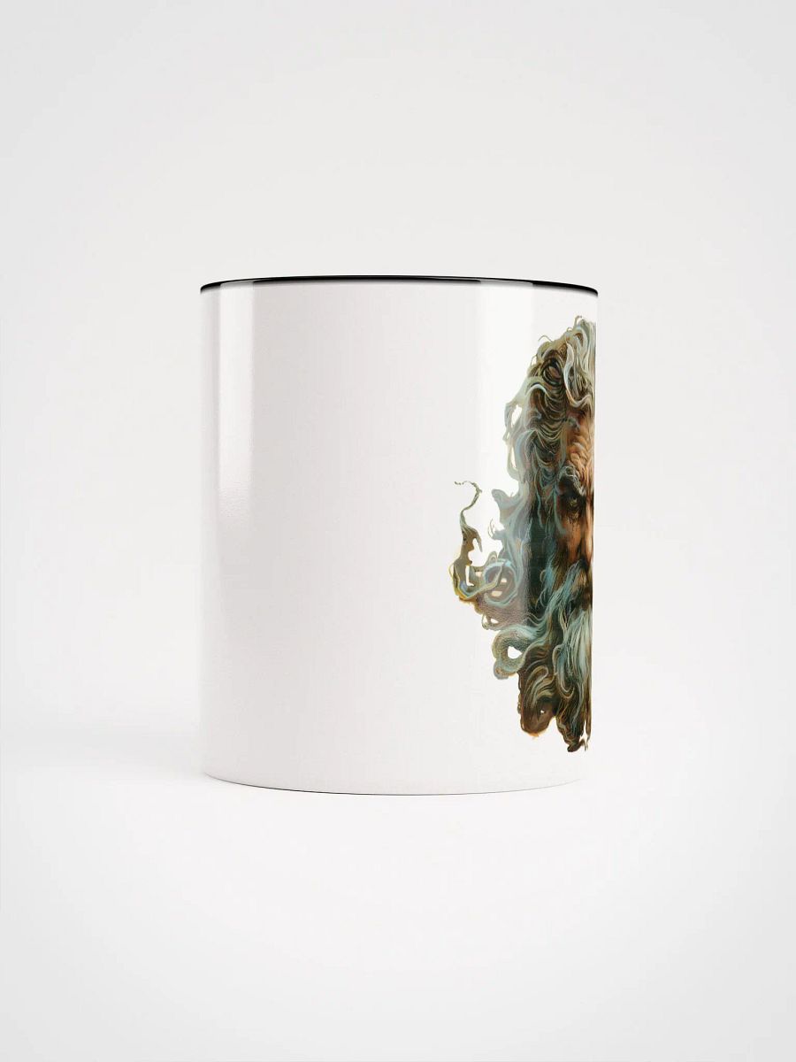 Zeus - The God of Thunder Ceramic Mug with Black Color Inside product image (9)