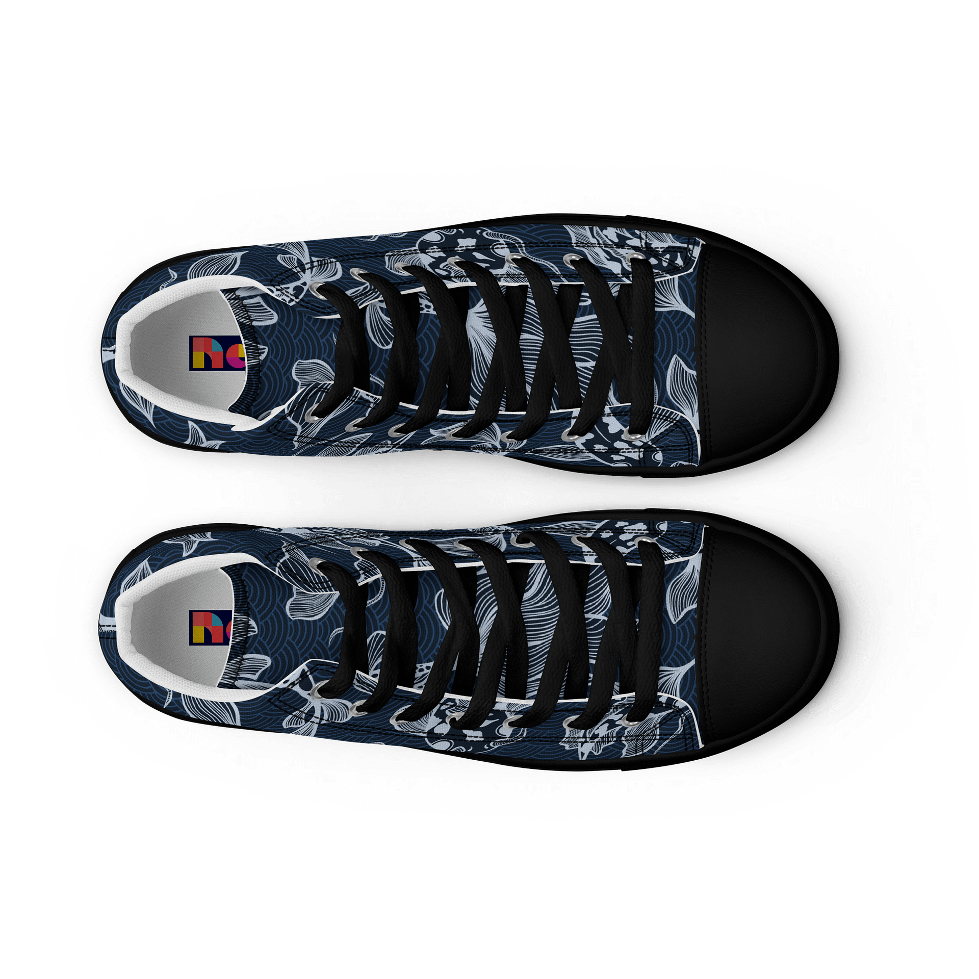Koi Serenity Men's High Top Shoes product image (12)