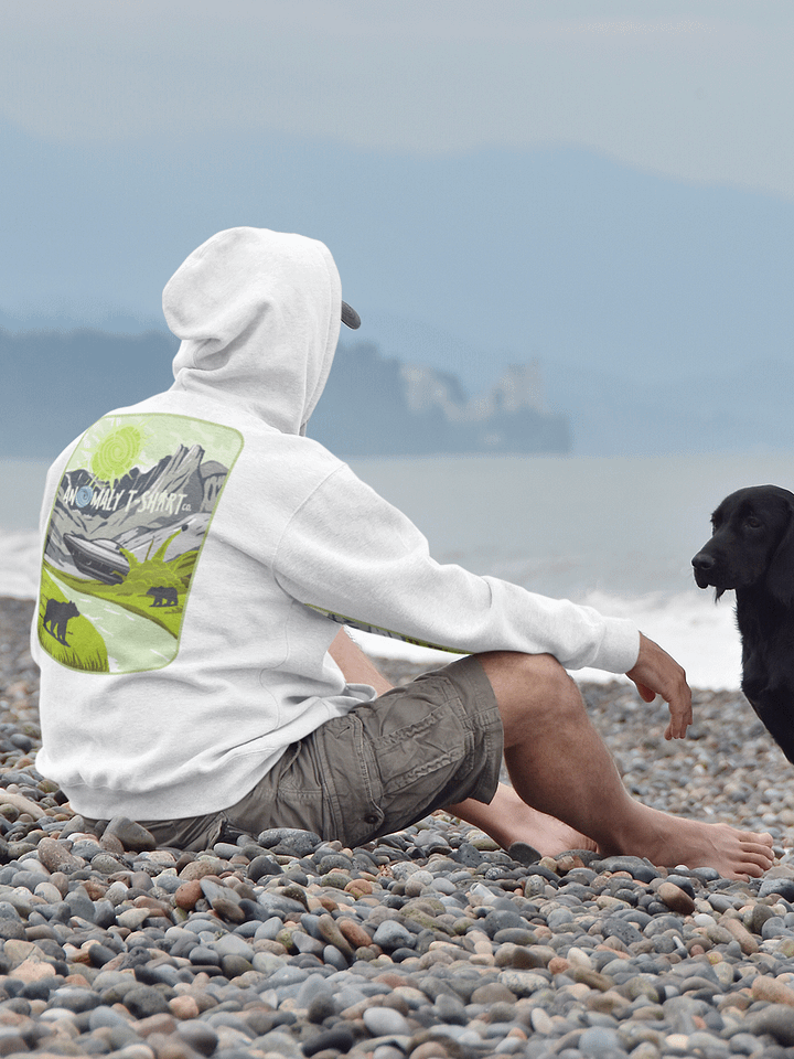 UFO Crash Bear Hoodie product image (1)