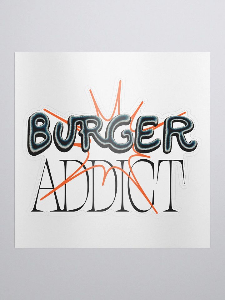 Burger Addict Sticker product image (1)