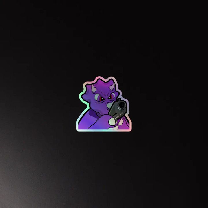 Vella Pew Holo Sticker product image (4)