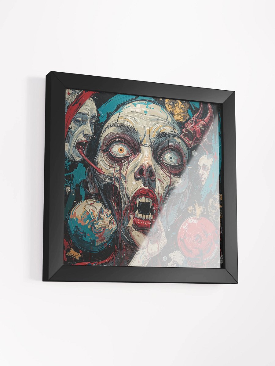 The Scream That Shattered Reality Framed Print product image (14)