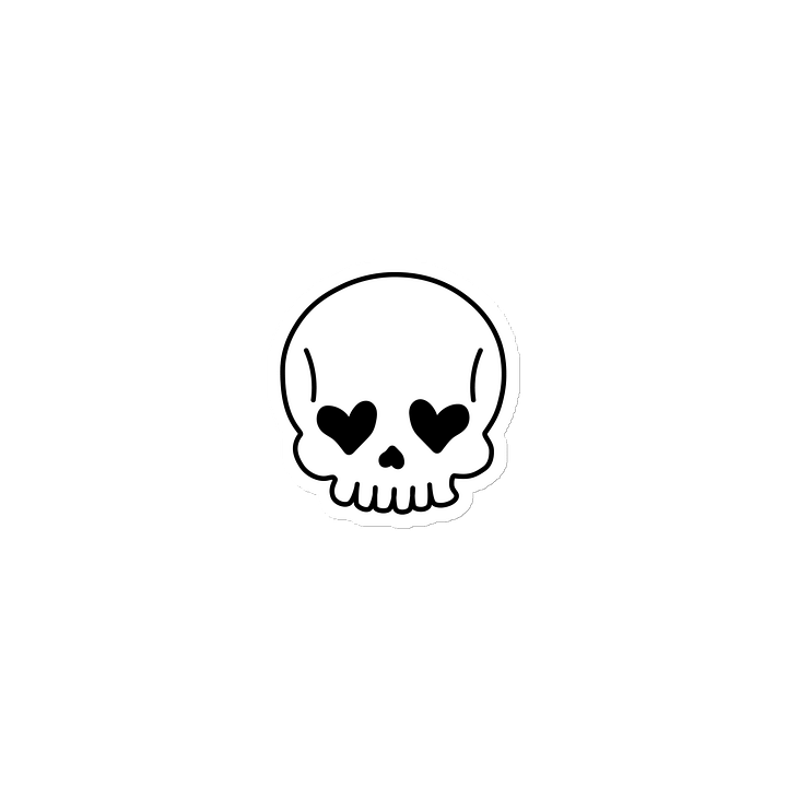 Lovey Skull Magnet | Skeleton Merch product image (2)