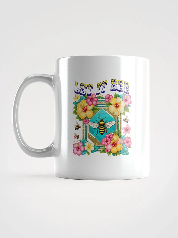 Let It Bee Flower Floral Mug product image (1)