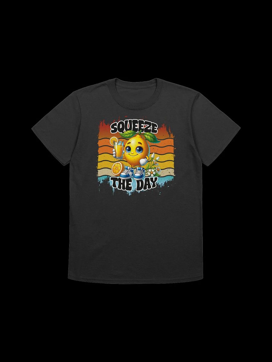 Squeeze the Day-Motivational Lemon Design T-Shirt product image (1)