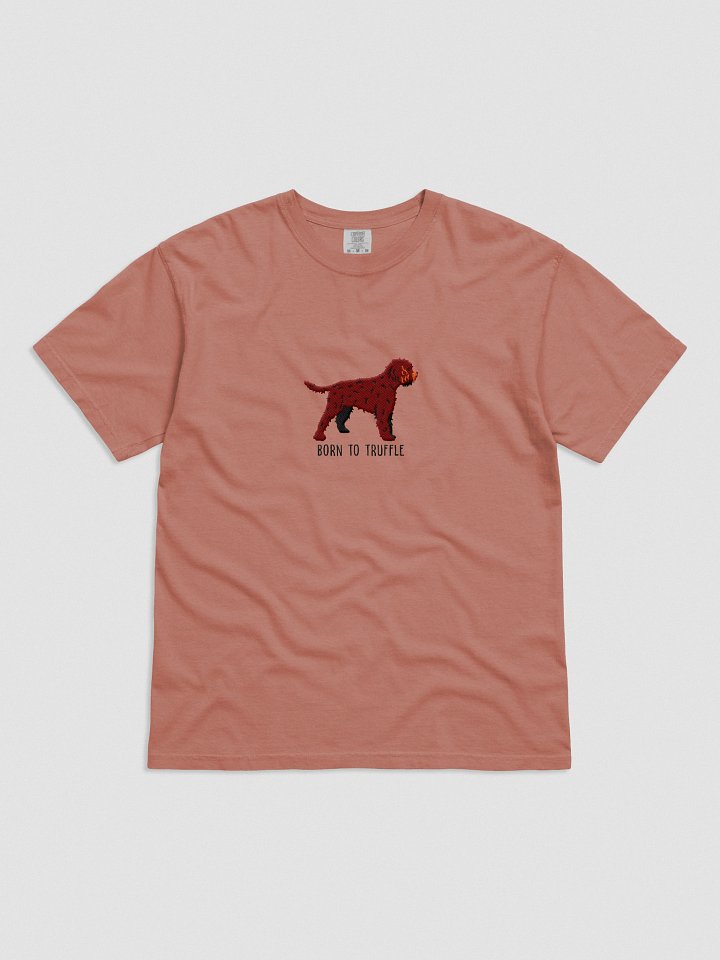 Born to Truffle T-Shirt(Embroidered) of a Lagotto Romagnolo(Liver) product image (21)