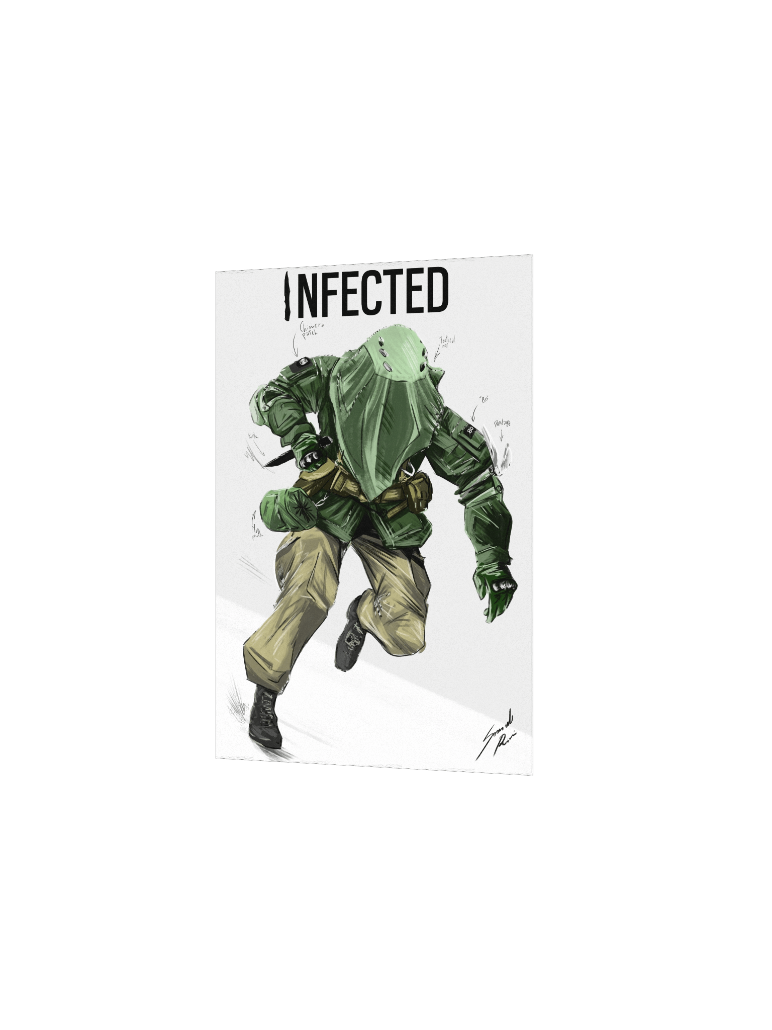 Infected - Digital Illustration product image (2)