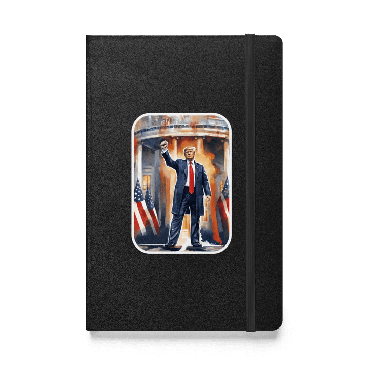Hardcover Notebook: Trump, White House product image (1)