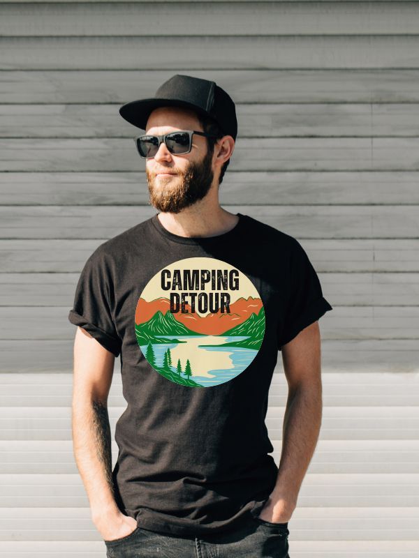 Camping Detour Unisex Shirt product image (1)
