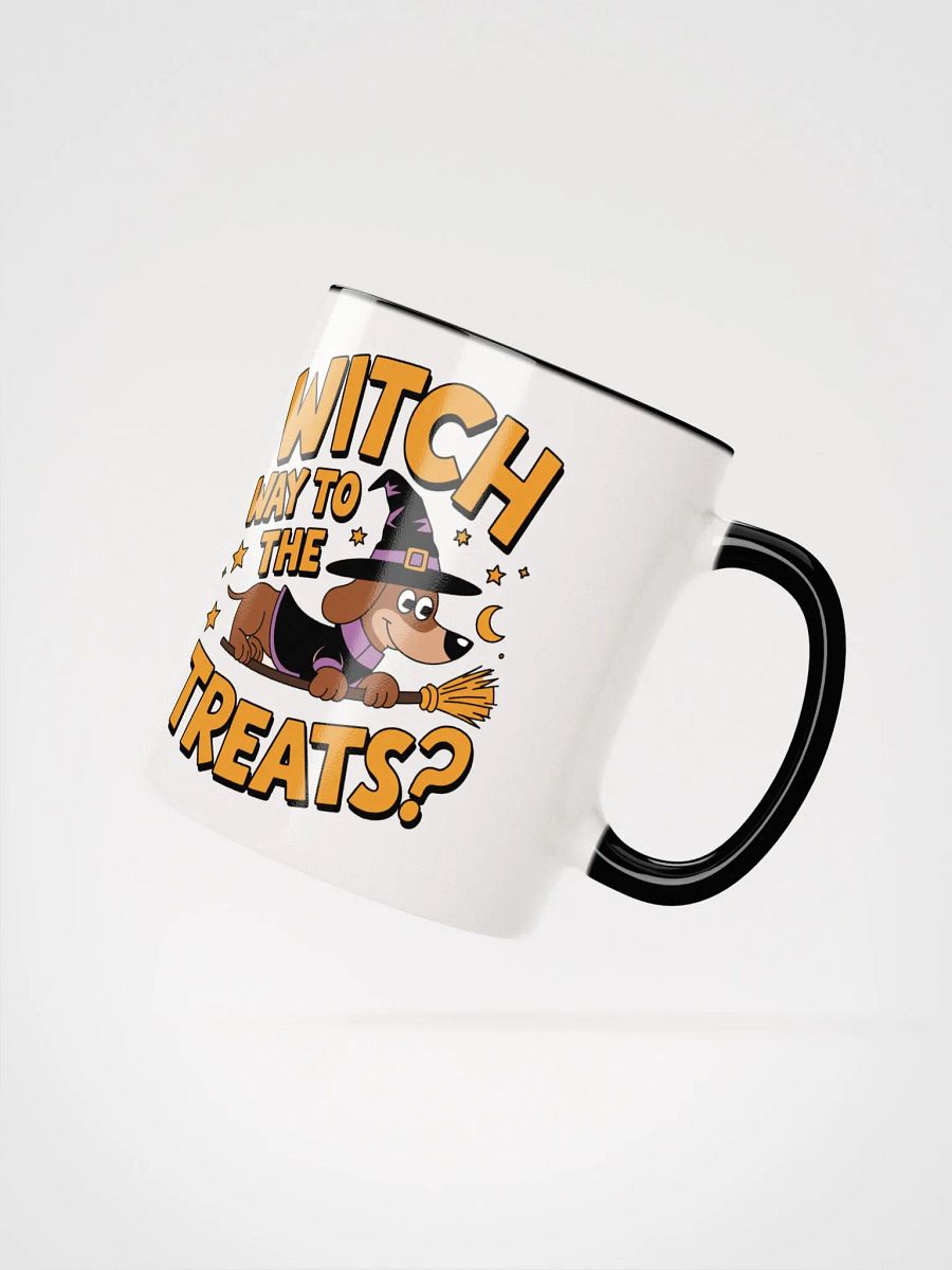 Witch Way to the Treats? Dachshund Halloween Mug product image (8)
