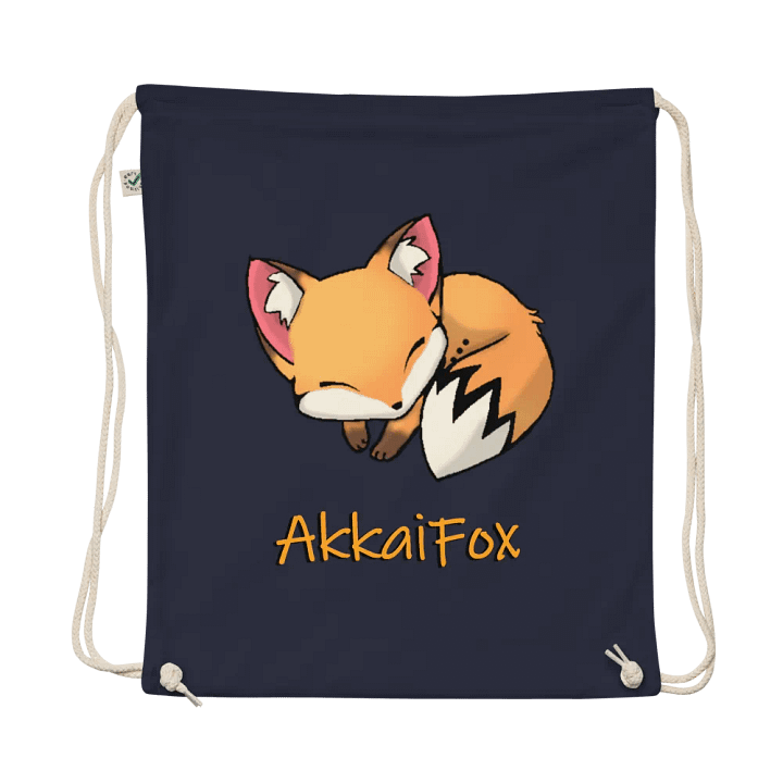 Sleepy Fox Drawstring Bag product image (1)
