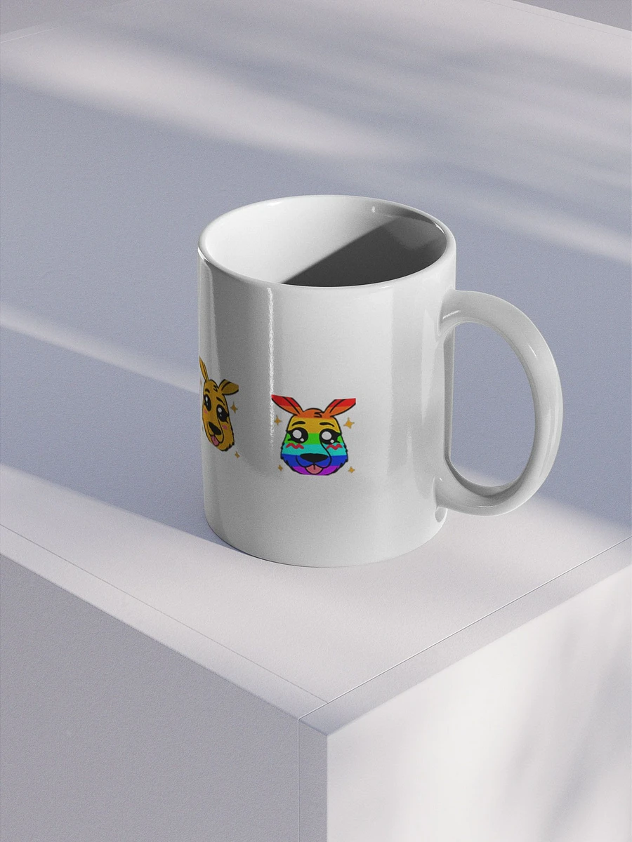 TiaLaughs Rainbow RooKrew Kangaroo Badges Mug product image (7)