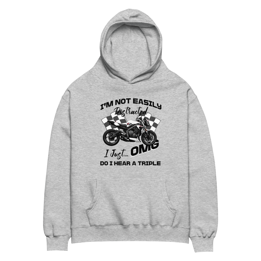 Street Triple Unisex Oversized Hoodie product image (2)