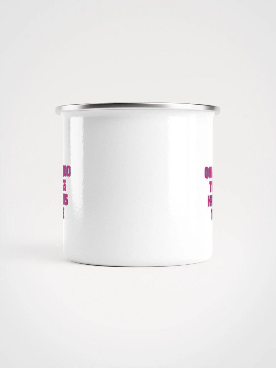 Positive Vibes Enamel Mug product image (2)