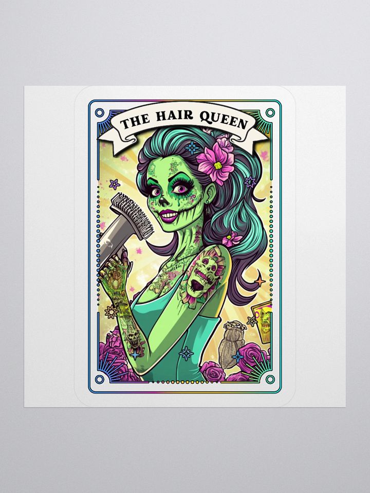 Zombabes: The Hair Queen Sticker product image (1)
