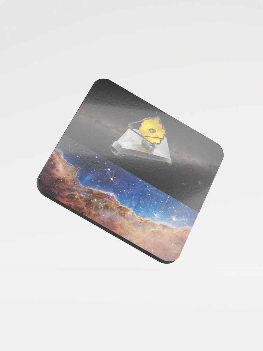 JWST ASTRO Glossed Cork Coaster: product image (1)