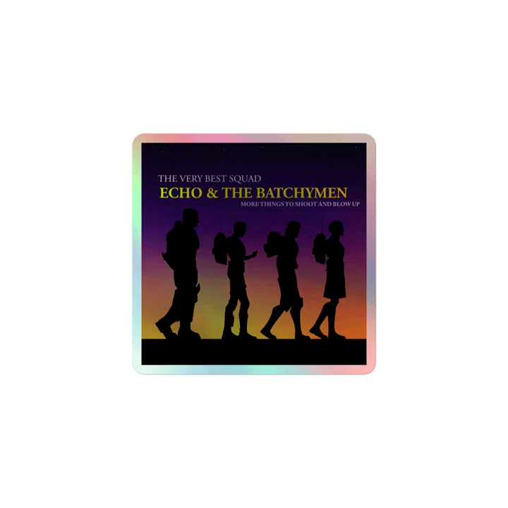 Echo & the Batchymen Holo Sticker product image (1)