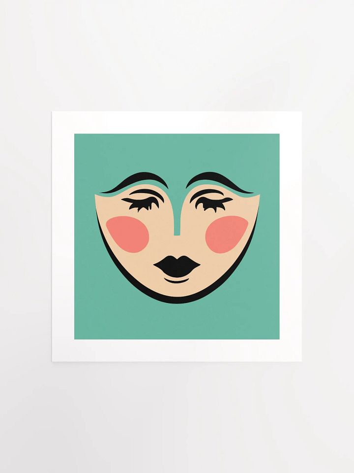 The Mask She Wears - Print product image (1)