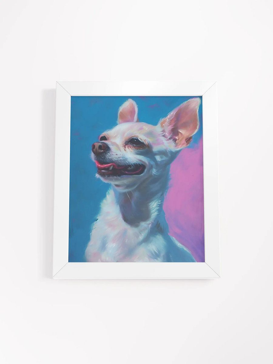 Joyful Chihuahua Framed Poster product image (1)