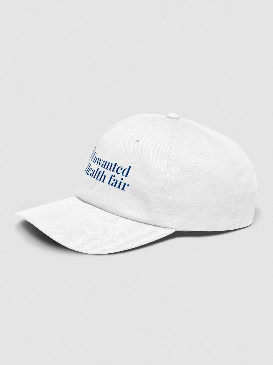 unwanted health fair / white cap product image (3)