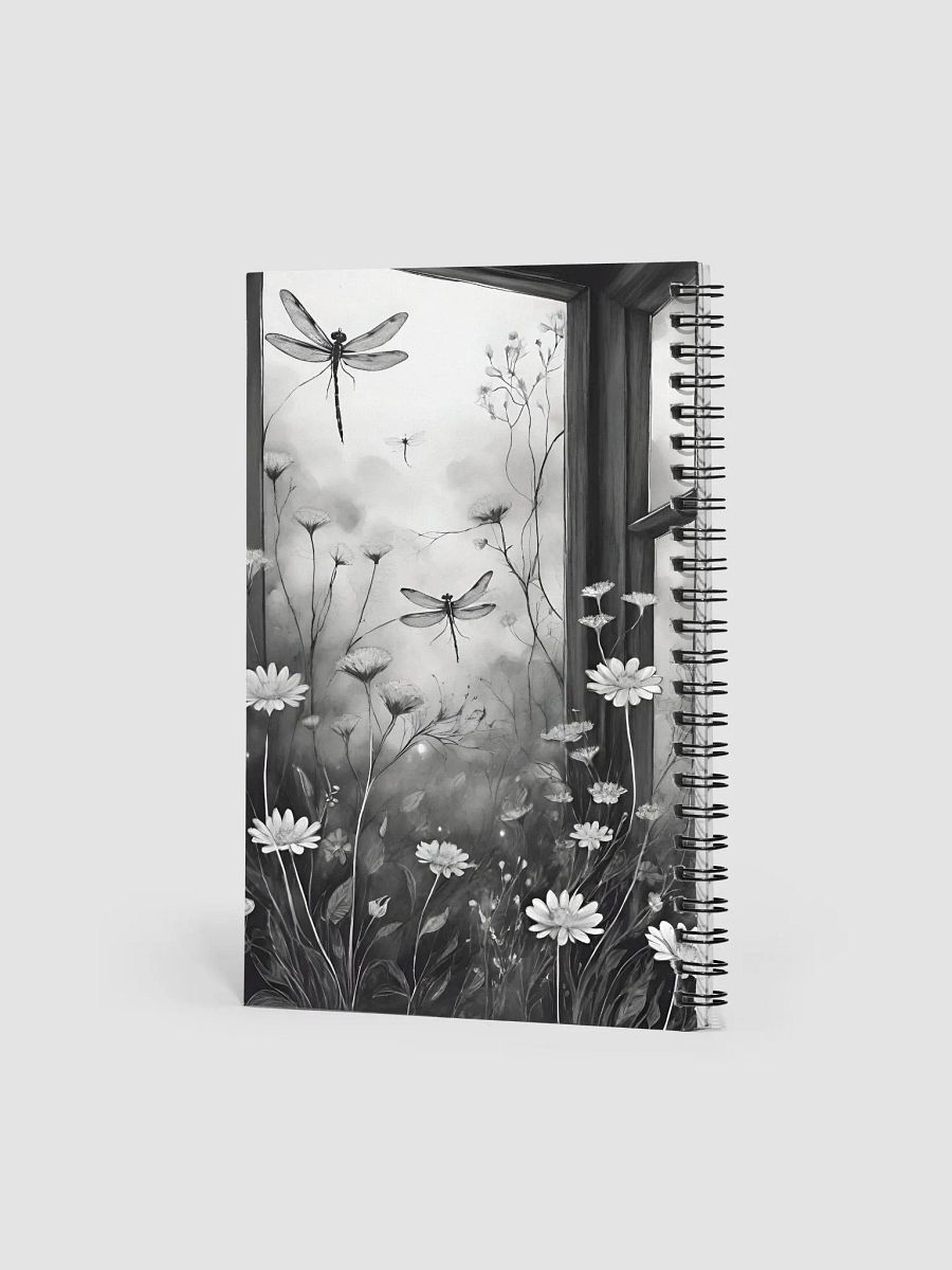 Misty Morning Dragonfly Spiral Notebook product image (2)