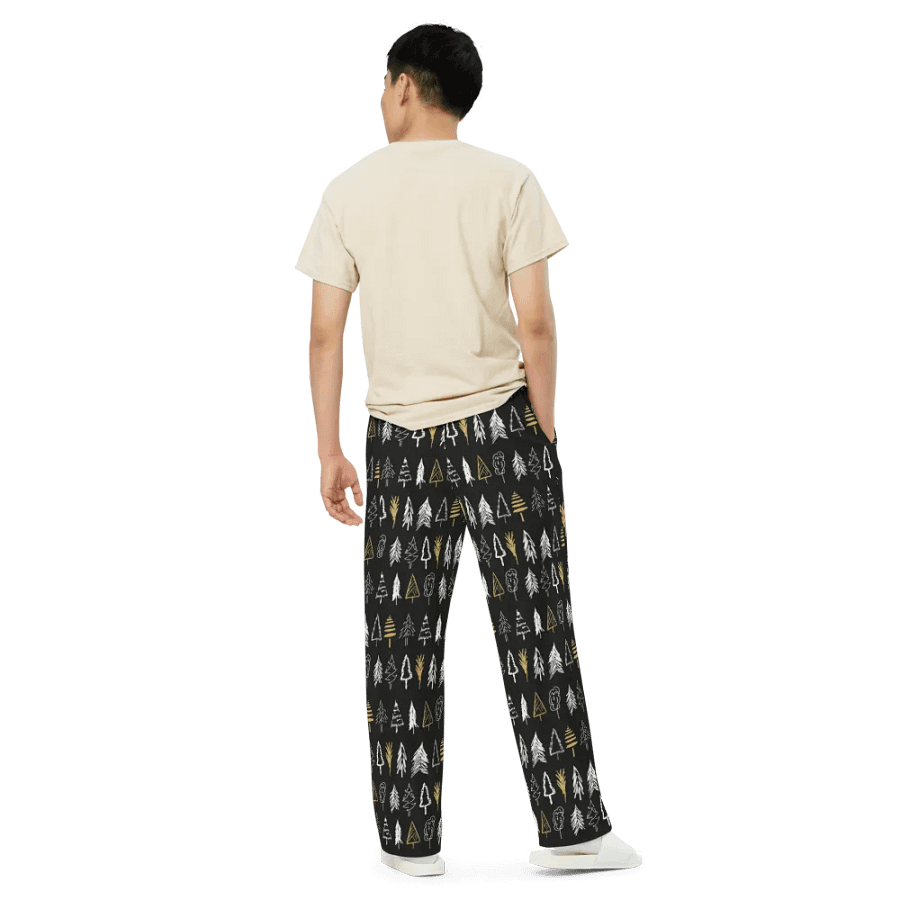 Golden Tree Unisex Wide-Leg Pants product image (5)