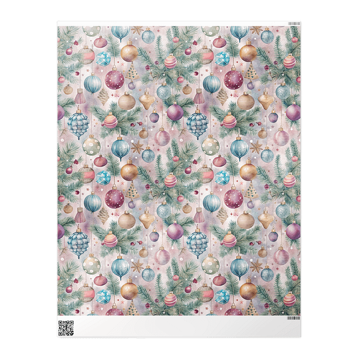 Floating Dreams of Christmas Wrapping Paper product image (2)