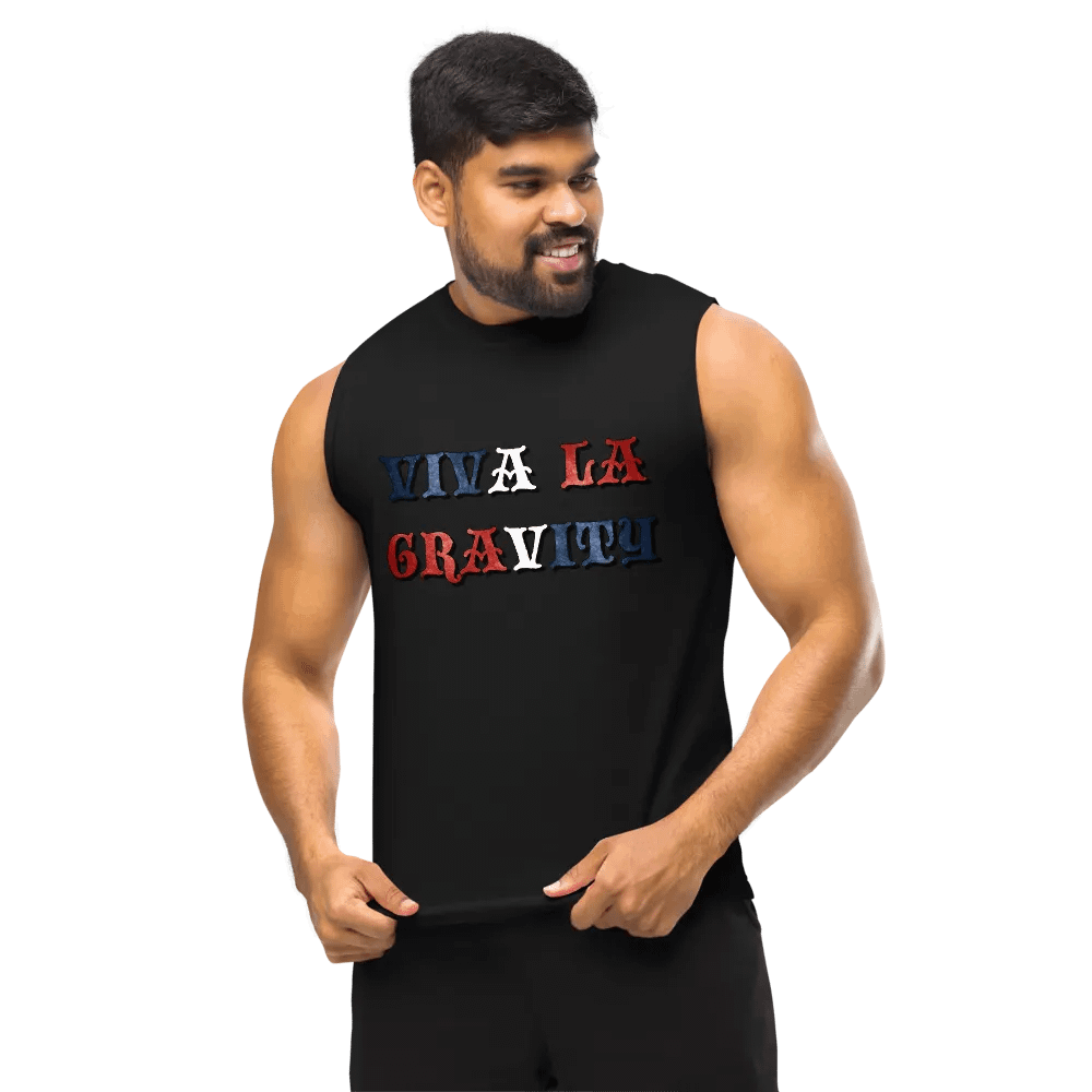 Viva La Gravity Muscle Shirt product image (10)