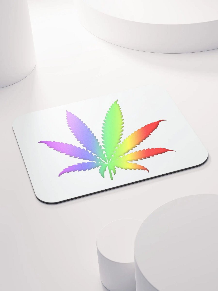Rainbow Canna Canna Leaf Mousepad product image (4)