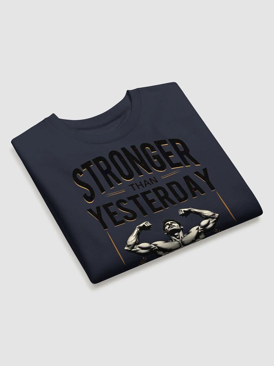 KLERIK Original Emblem Sweatshirt - stronger than yesterday MUSCLE product image (3)