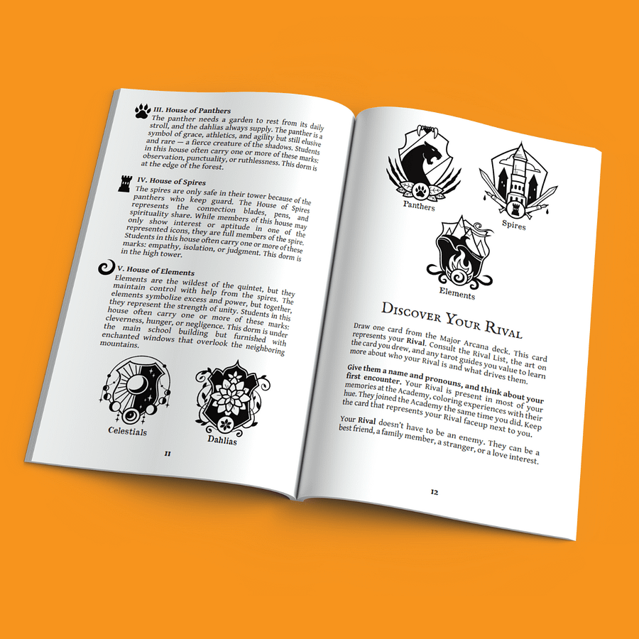 Tangled Blessings: A 1-2 Player Magical School Horror Tabletop RPG product image (5)