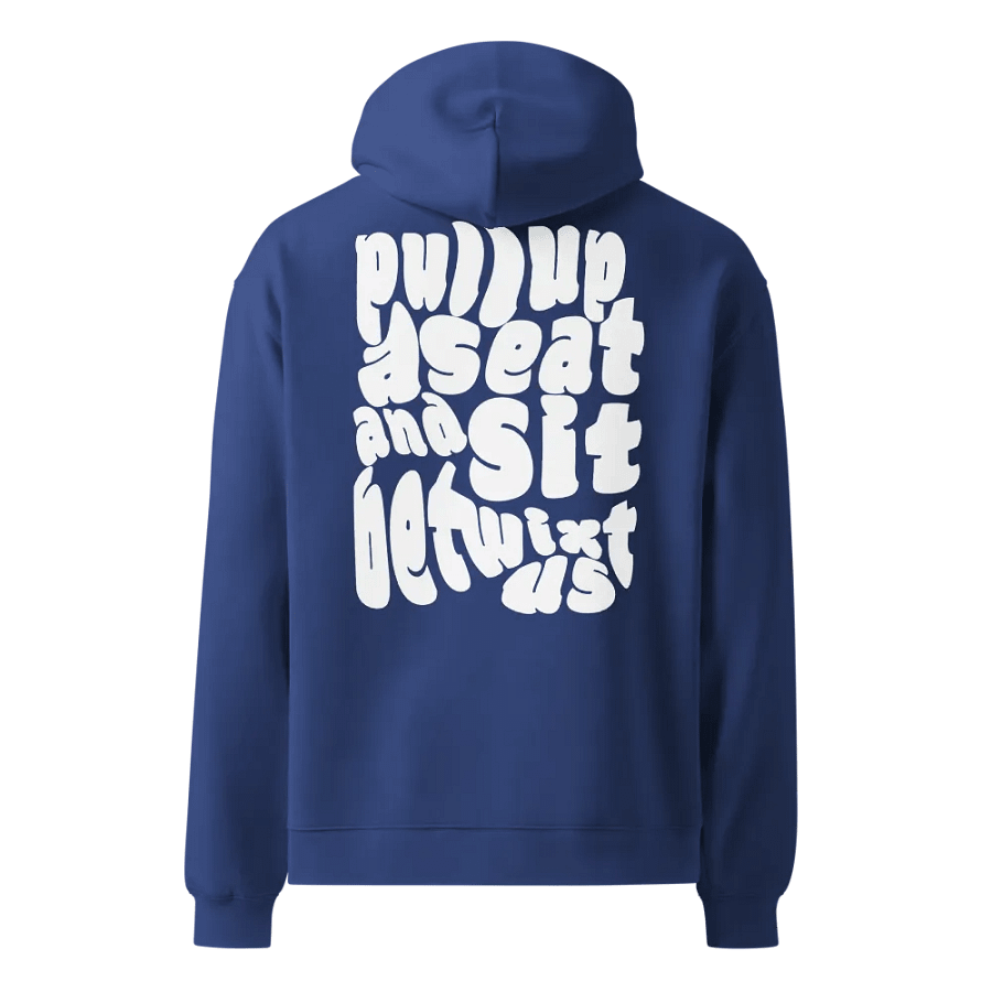 Bextwixt Oversized Hoodie Back Graphic White Text product image (2)