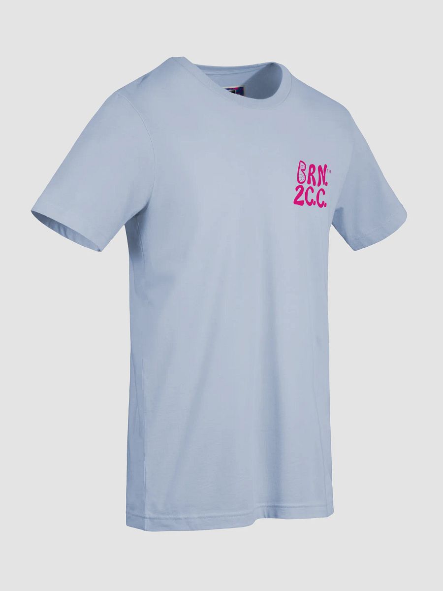Men's | BOURNE to Cape Cod™ | Supersoft T-Shirt by Bella+Canvas | Vibrant Pink Logo on Pastel Colors product image (87)