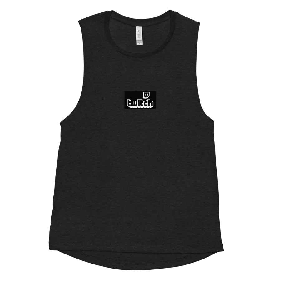 Balck Twitch Tank - small logo product image (11)