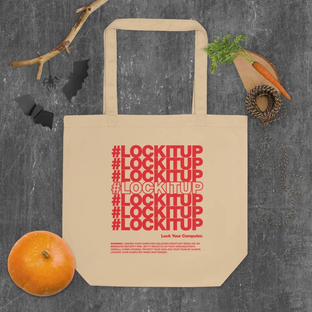 #LOCKITUP - Eco Tote product image (5)