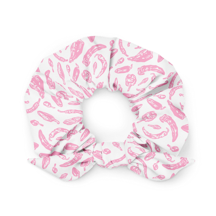 Summer Pep Scrunchie in Pink n' white product image (1)