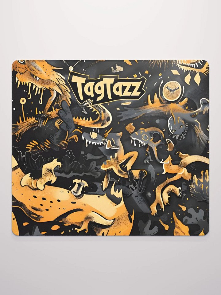 TagTazz Black & Gold Gaming Mousepad 1 product image (2)