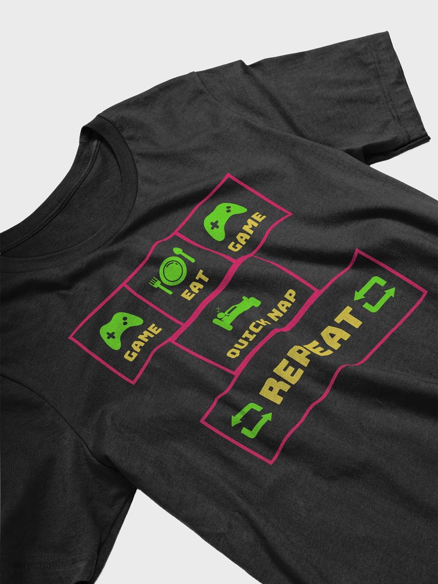 Game, Eat, Game, Repeat Supersoft Comfort Tee product image (4)