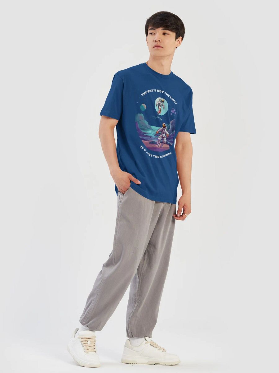 Blue T-shirt for Men product image (6)