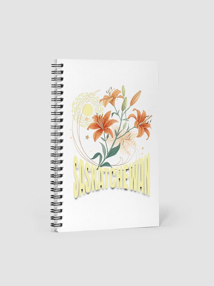 Tiger Lily Saskatchewan Sun Spiral Notebook product image (2)