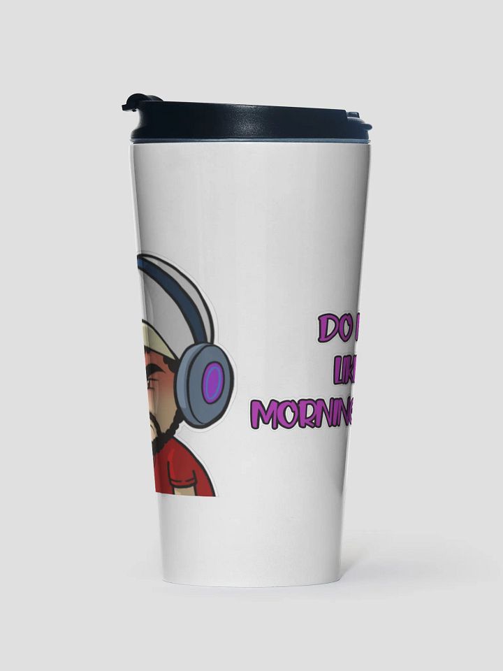 Morning Person Steel Tumbler product image (1)