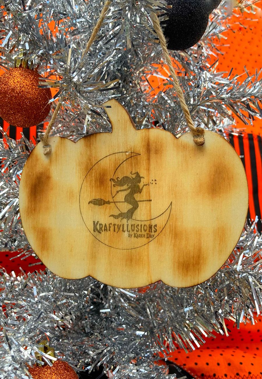 Smiley Pumpkin Ornament product image (2)