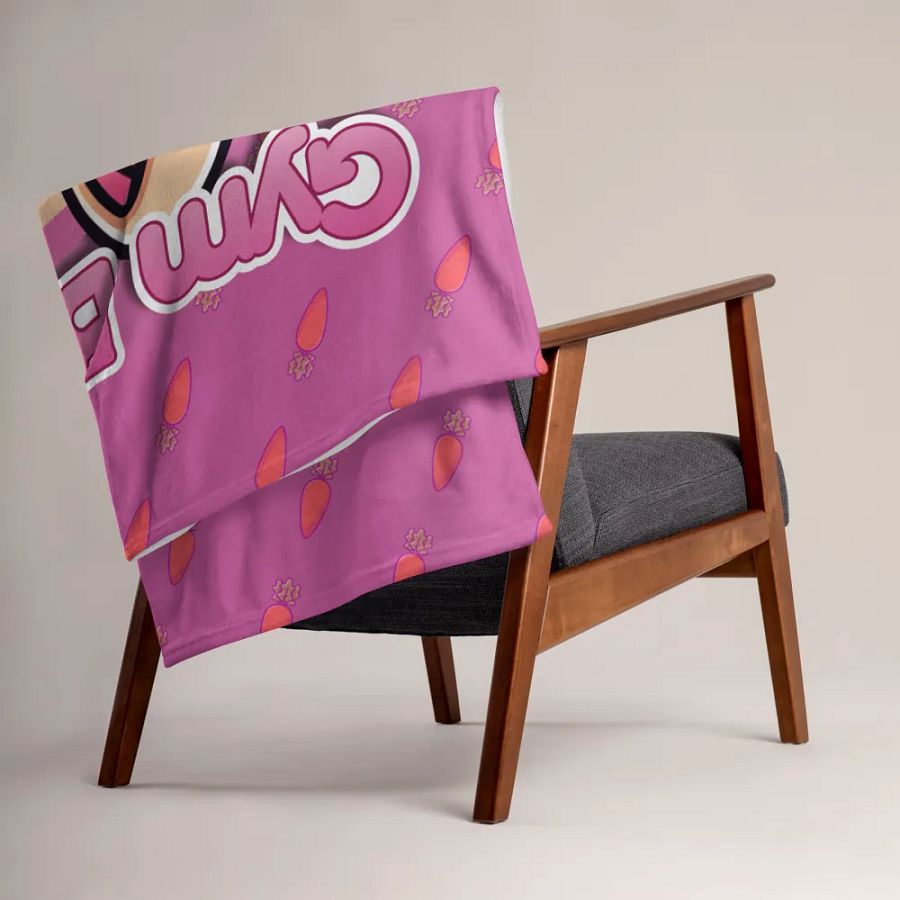 Gym Bunny Trainer Throw Blanket product image (24)