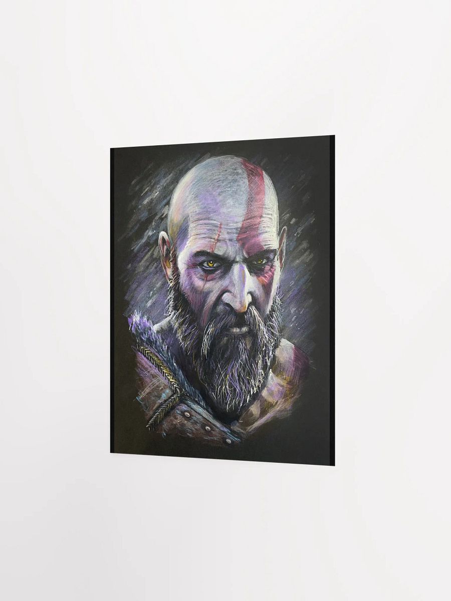 Kratos God of War Ragnarok Matte Print product image (2)