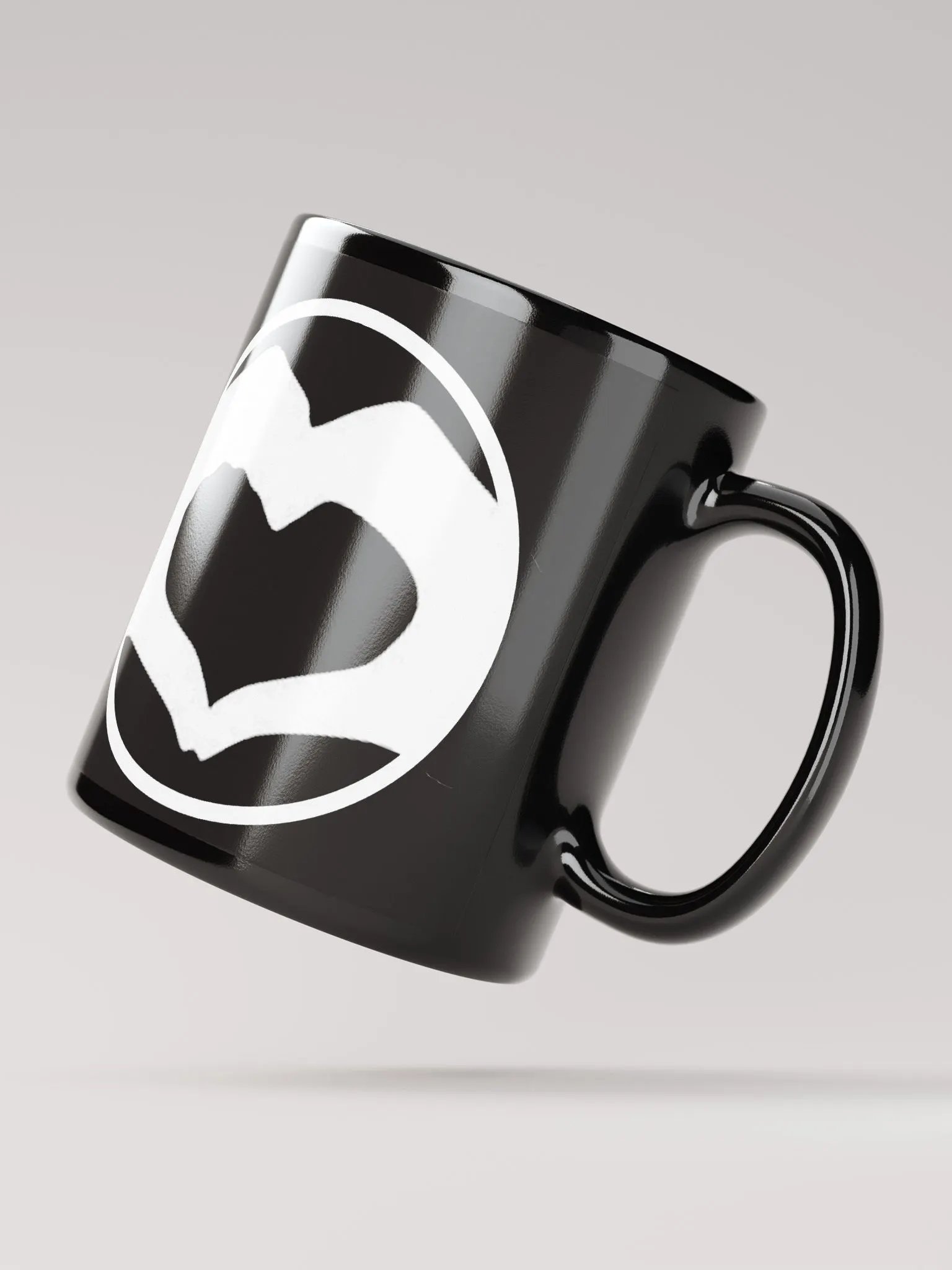 Unity Circle Black Coffee Mug product image (2)