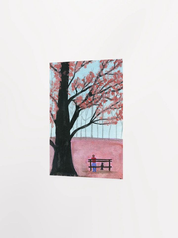 Waiting: Watercolor Poster product image (4)