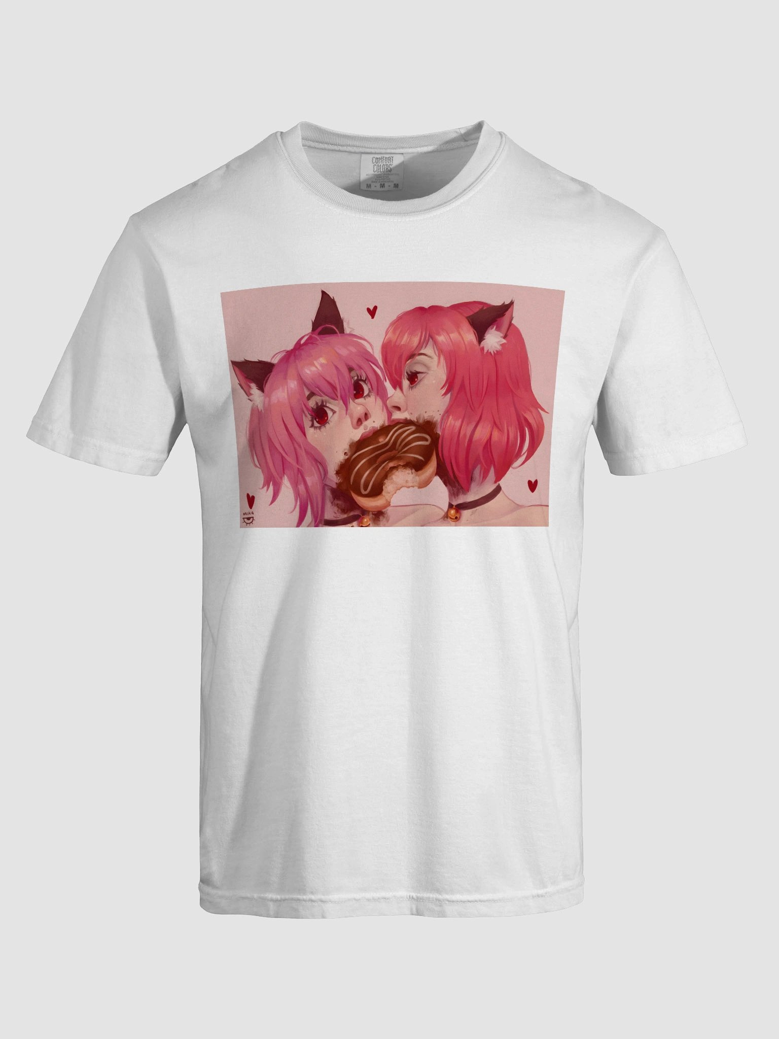 2CatGirls1Donut Shirt product image (5)