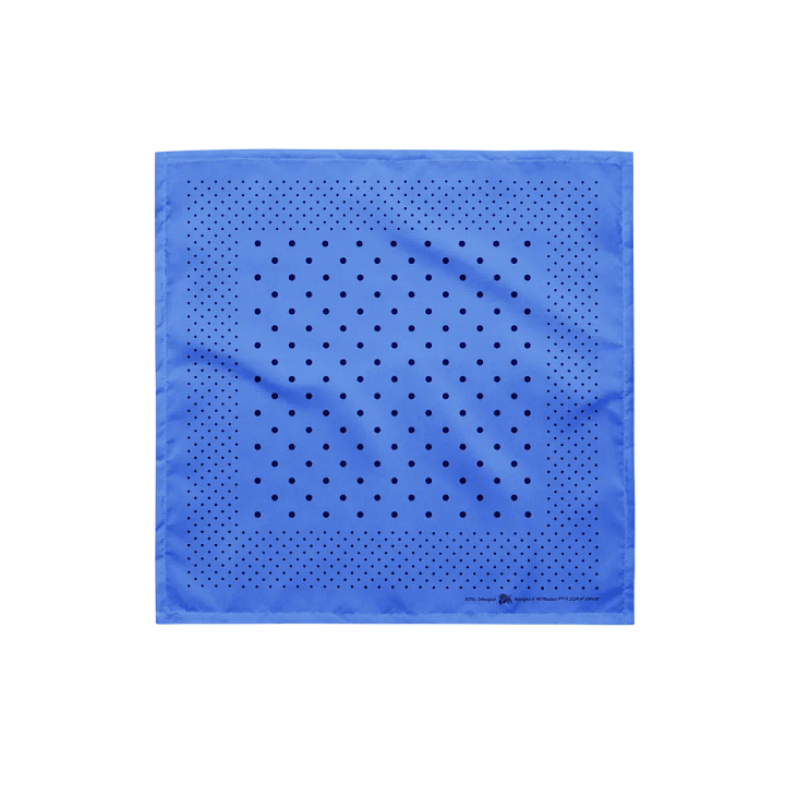 Cornflower & Navy Polka Dot Bandana product image (1)